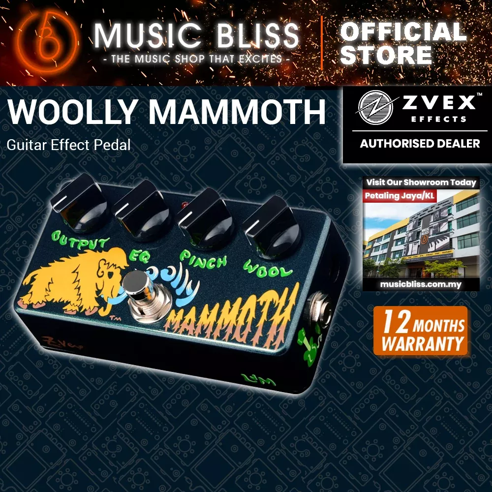 ZVEX HP Woolly Mammoth Guitar Effect Pedal
