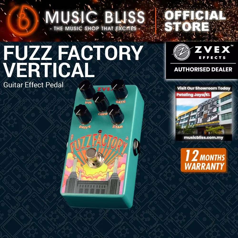 ZVEX Vertical Fuzz Factory Guitar Effect Pedal