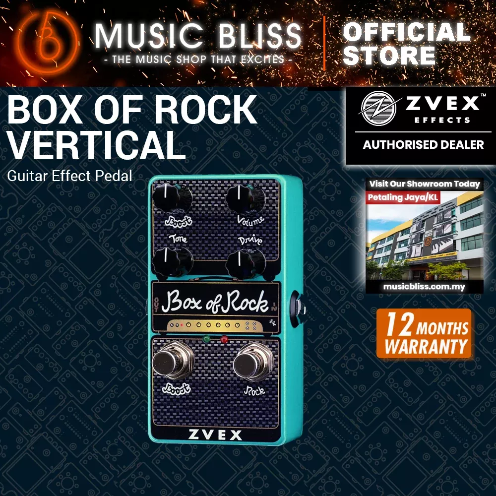 ZVEX Vertical Vexter USA Box of Rock Guitar Effect Pedal