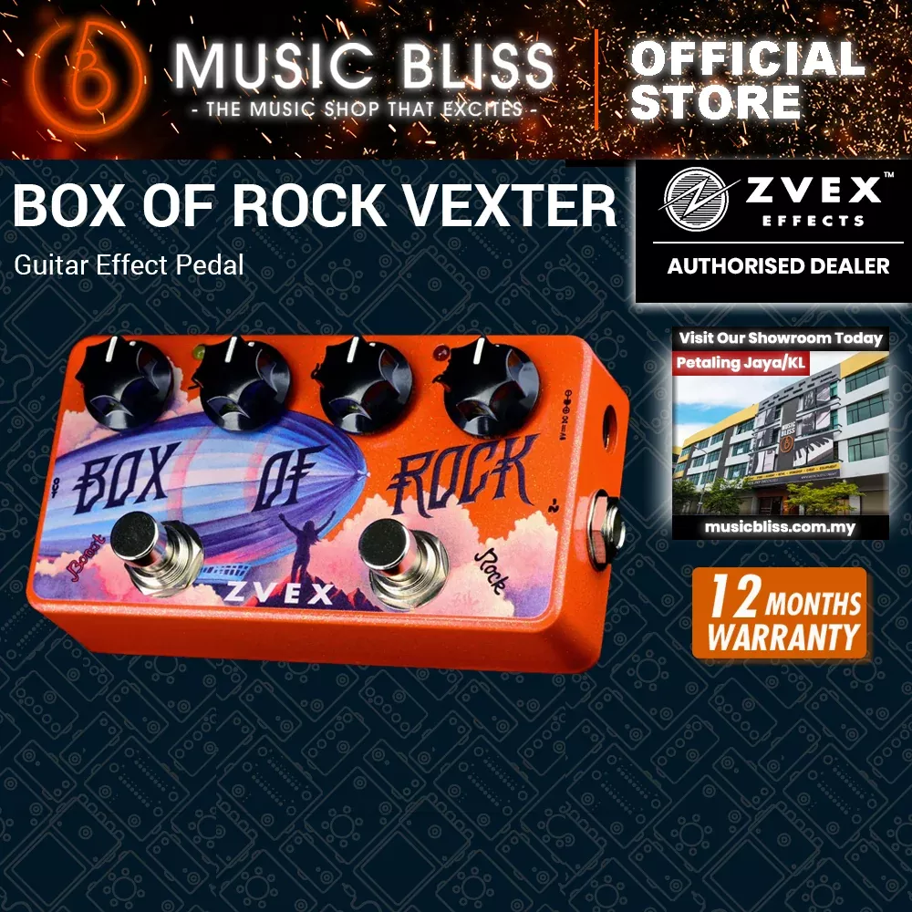 ZVEX Vexter Box of Rock Guitar Effect Pedal