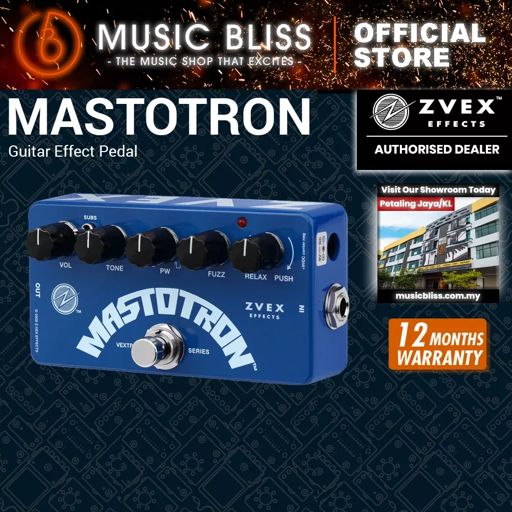 ZVEX Vexter Mastotron Guitar Effect Pedal