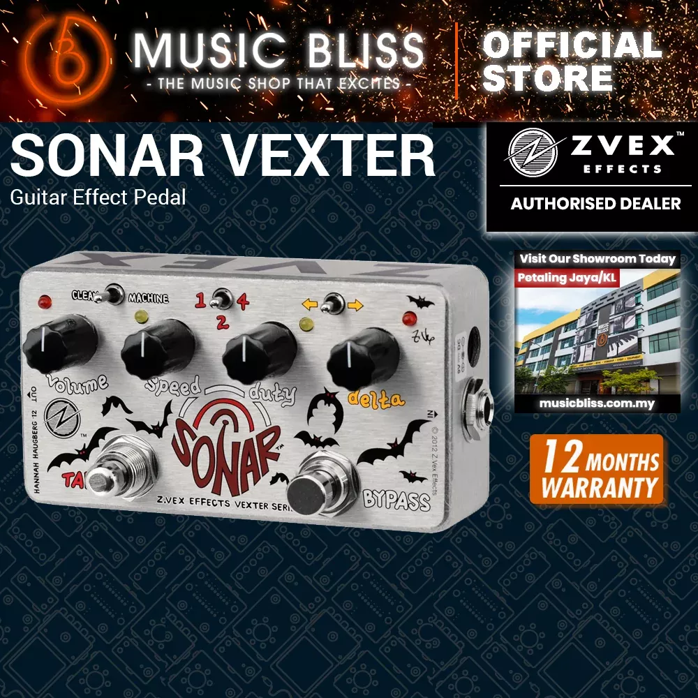 ZVEX Vexter Sonar Guitar Effect Pedal