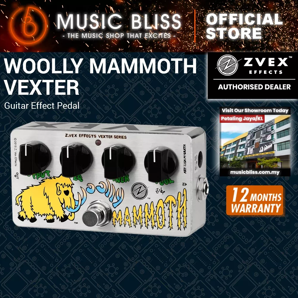 ZVEX Vexter Woolly Mammoth Guitar Effect Pedal