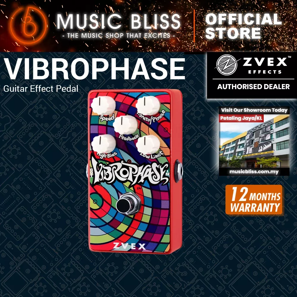 ZVEX Vibrophase Guitar Effect Pedal